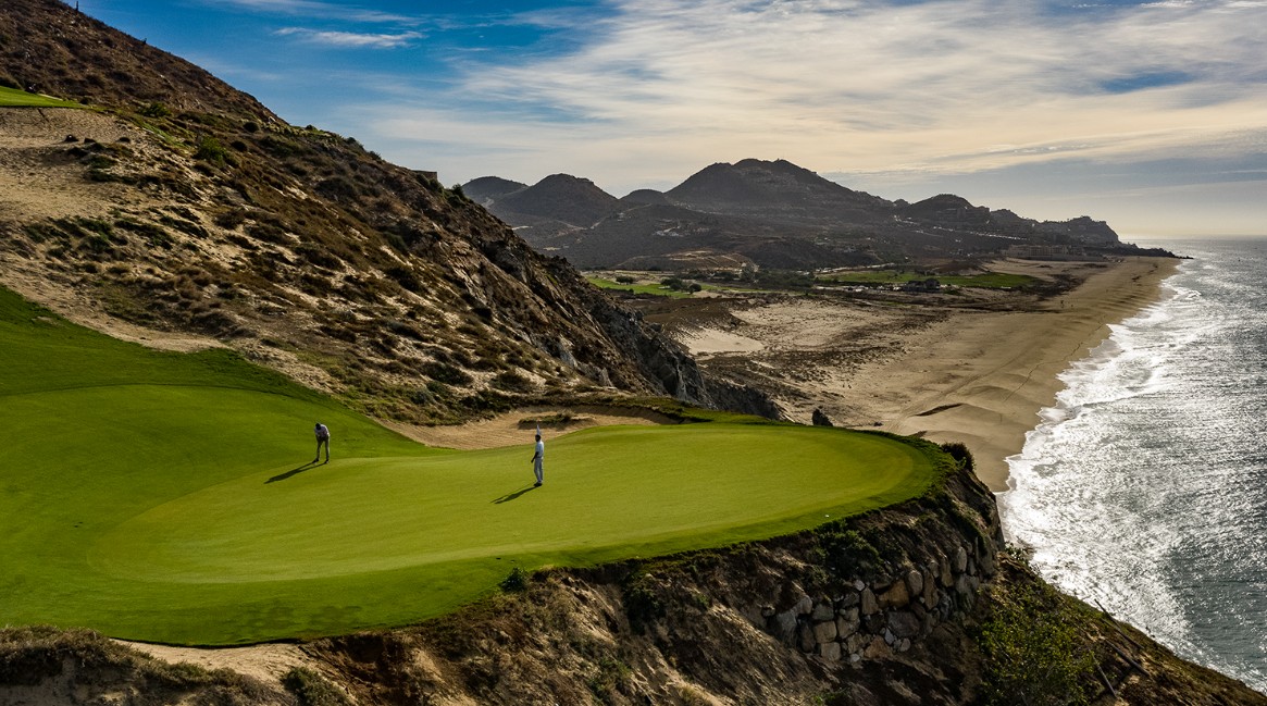 태평양 절벽 위의 로스카보스 Quivira Golf Club